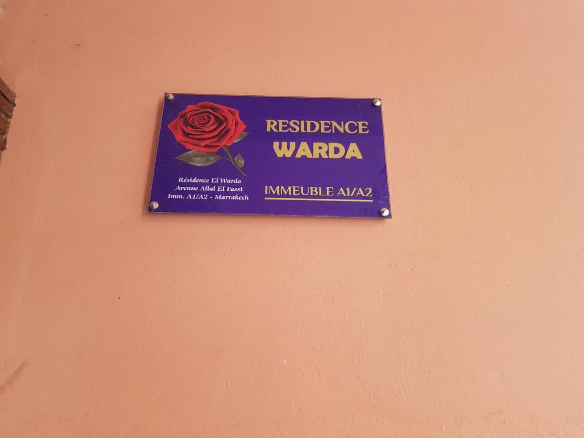 Appartement Warda Marrakesch Exterior foto