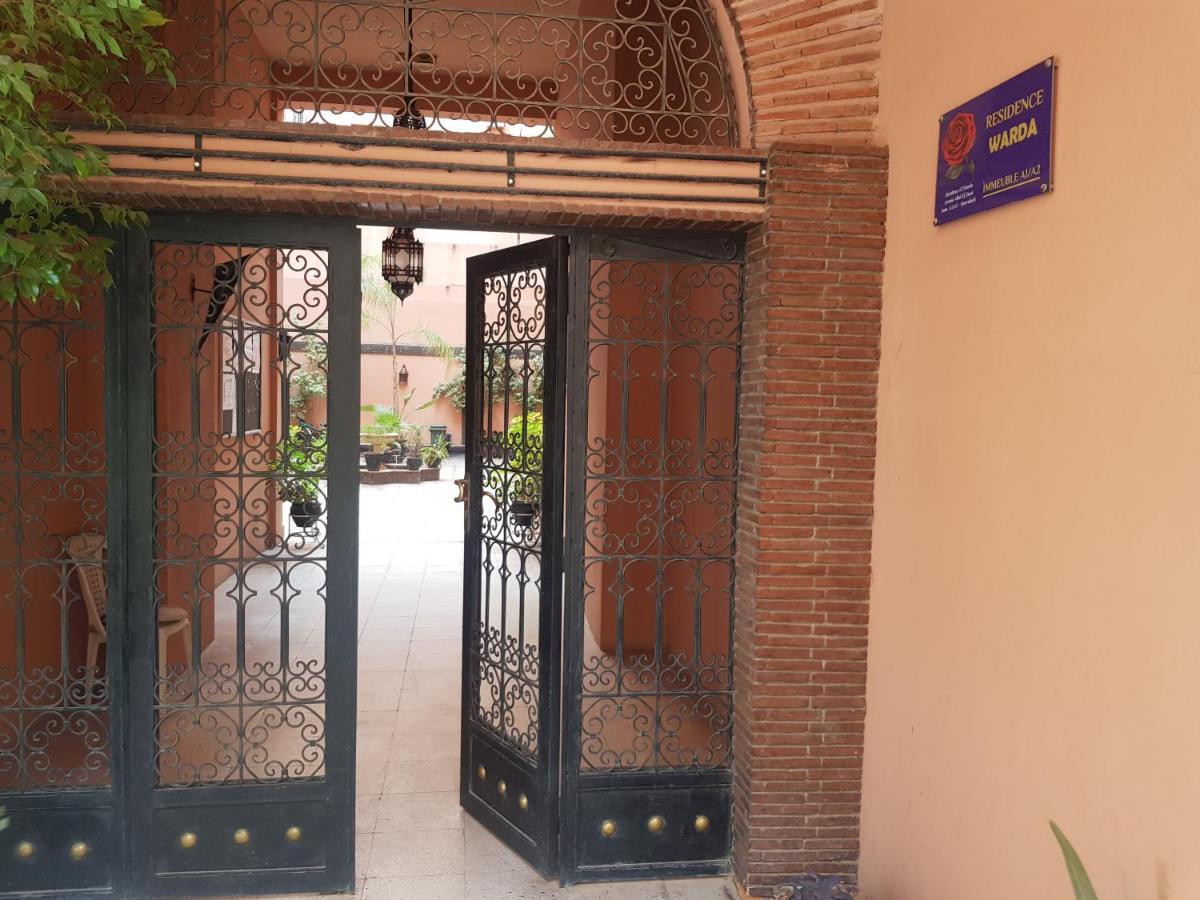 Appartement Warda Marrakesch Exterior foto